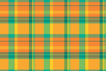 Plaid background pattern of check textile vector with a fabric tartan texture seamless.