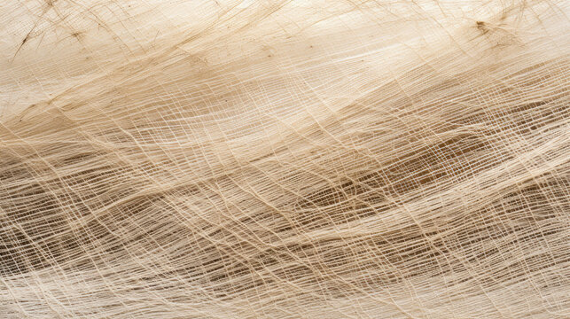Beautiful light background close-up background texture linen twine braid cotton linen woven canvas jute burlap natural fiber bag linen fabric clothing, copy space
