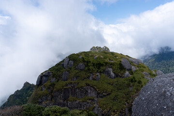 Nagatadake on Yakushima Island and the surrounding landscape