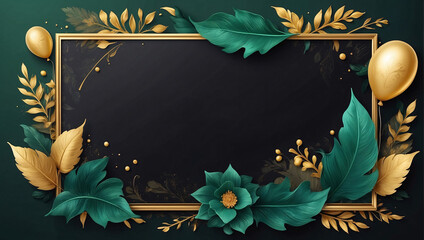 Luxury wedding invitation card background with golden line art flower and leaves,vip cover,
Golden text lettering. New Year and Christmas design, Birthday invitation, Black Friday