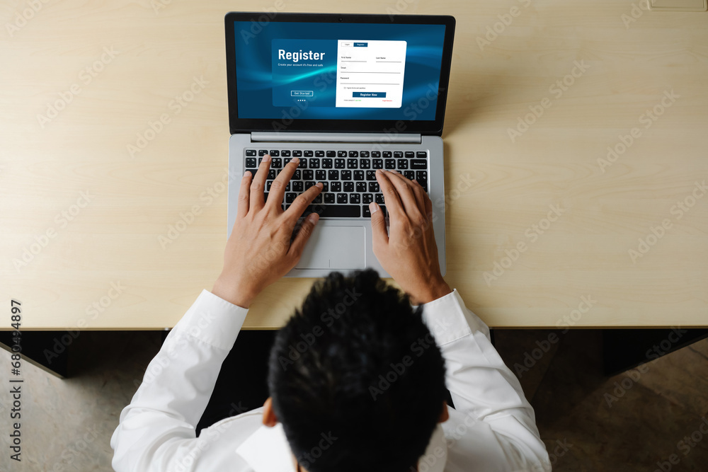 Poster online registration form for modish form filling on the internet website
