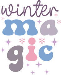 Winter Quotes SVG Design