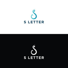 Obraz premium S Letter Logo Design Vector template 