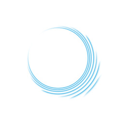 Light blue Twirl png. Curve light effect of blue line. Luminous blue spiral png. Element for your design, advertising, postcards, invitations, screensavers, websites, games. PNG.