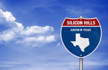 Tech Hub in Austin US Texas called Silicon Hills