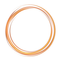 Abstract light neon. luminous circle. Luminous spiral cover. Wake Portal and frame, abstract light lines of movement and speed. yellow color, light ellipse. Brilliant galaxy. PNG.