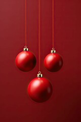 Red Christmas Ornaments