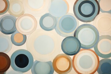 abstract background with circles