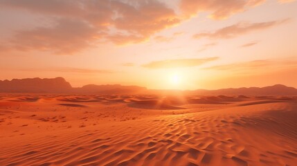 Fototapeta na wymiar Beautiful desert sunrise view near Tabuk,Saudi Arabia
