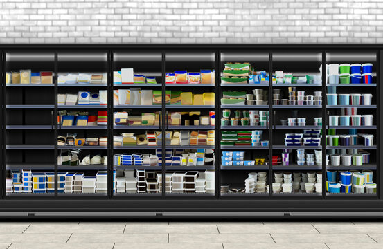 This Mockup and illustration is suitable for presenting new Yogurt, Milk ,cheese, cream design packagings among many others. Great help for graphic designers, architects and interior designers. 