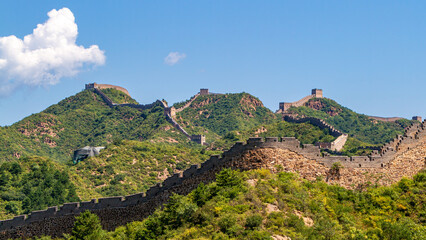 The Great Chinese Wall at Jinshanling