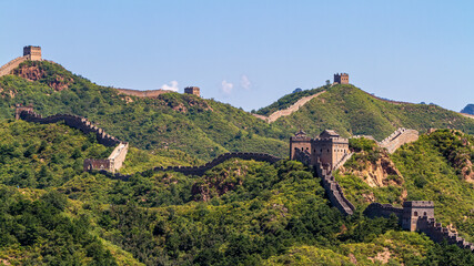The Great Chinese Wall at Jinshanling