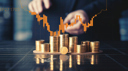 Abstract Finance, Investment, Business, Graph [300DPI]