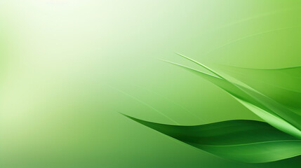 actract green plant, nature wallpaper with empty copy space