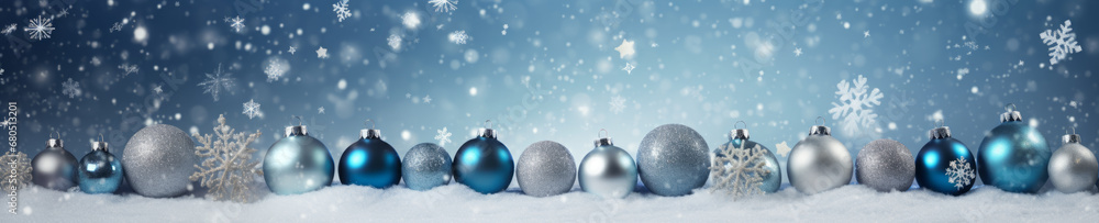 Poster abstract background with christmas theme, web site header or footer template