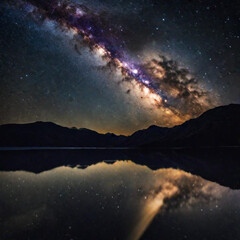 Naklejka premium sky with stars