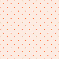 Color Seamless polka dot pattern. Colored repeat dots background for Your design