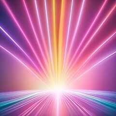 abstract background with neon lines and rays abstract background with neon lines and rays 3d rendering of abstract technology concept background