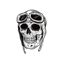 skull with a skull