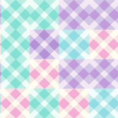 Fototapeta premium classic pattern textile design chess background