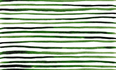 horizontal background of green watercolor lines