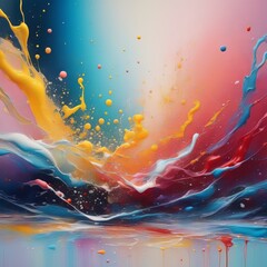 colorful abstract background with oil paint colorful abstract background with oil paint colorful abstract painting. color paint.