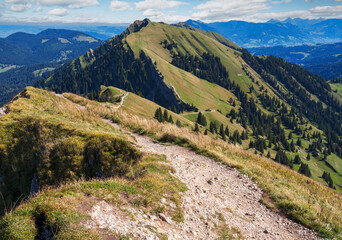 View from the Hochgrat mountain near Oberstaufen - 680525236