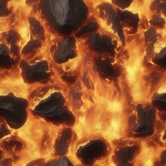 burning black fire. 3d rendering burning black fire. 3d rendering background texture of burning fire