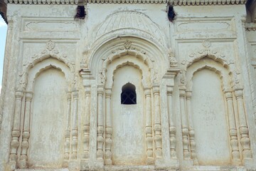 Exterior part of  Khajuraho Group of Monuments | UNESCO World Heritage , Madhya Pradesh, India 