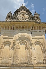 Fototapeta na wymiar Exterior part of Khajuraho Group of Monuments | UNESCO World Heritage , Madhya Pradesh, India 