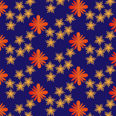 Fun pink line doodle seamless pattern. Creative abstract squiggle style drawing background for color