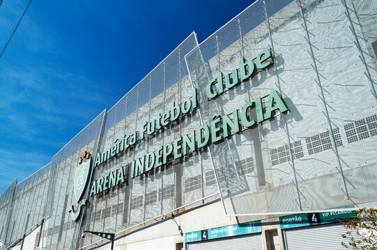 Raimundo Sampaio Stadium. Independence Arena. Football stadium. America Football Club. Belo Horizonte. Brazil.