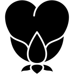 Wellbeing Icon. Positive Mental Balance Pictogram Graphic Illustration. Isolated Simple Solid Icon For Infographic, App and Web Button.