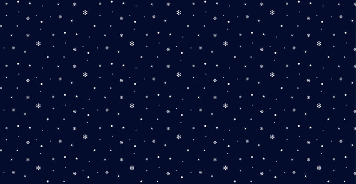 snow sprinkle seamless patternwinter pattern for christmas, fabric print, paper wrap, paper gift