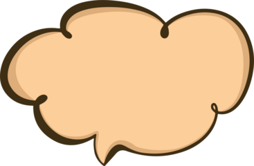 dialogue speech balloon doodle