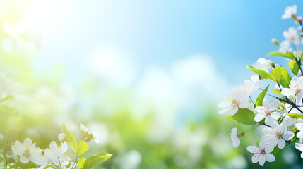 spring background with white flowers.Flowers Apple Trees Images .Beautiful snowy landscape.HD wallpaper 