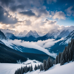 Nature in the mountains