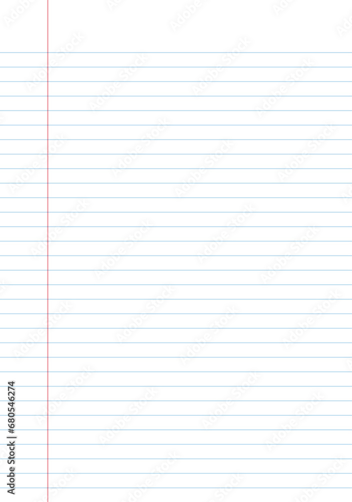 Poster notebook paper background. blank pages of a notebook