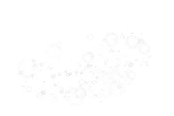 Wandcirkels aluminium White magical fantasy portal. Round light frame, futuristic teleporter. Lighting effect. White neon lights illuminate night scene with sequins. Light effect of an empty podium. PNG. © Orange Sky