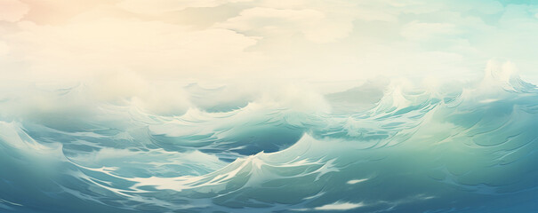 Wave Background Waves Sea Water Pattern Design