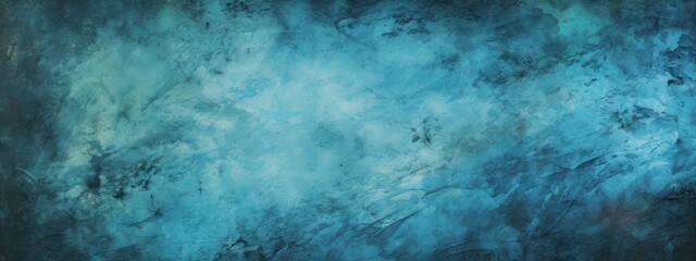 Textured Blue Abstract Canvas