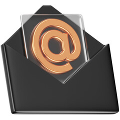 3D Email Envelope Icon