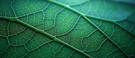 Obraz premium Elegant leaf close-up.