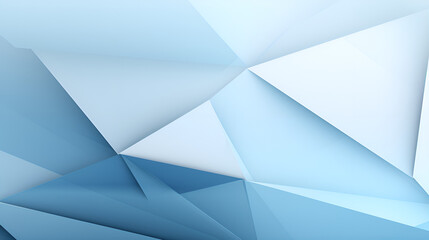 Icy Blue Diamond Dreams: Abstract Low Poly Background,abstract blue background.AI Generative 