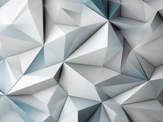 Abstract geometric elements on a white and gray color background.