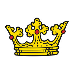 Stylish , fashionable  and awesome  King  and queen typography art and illustrator