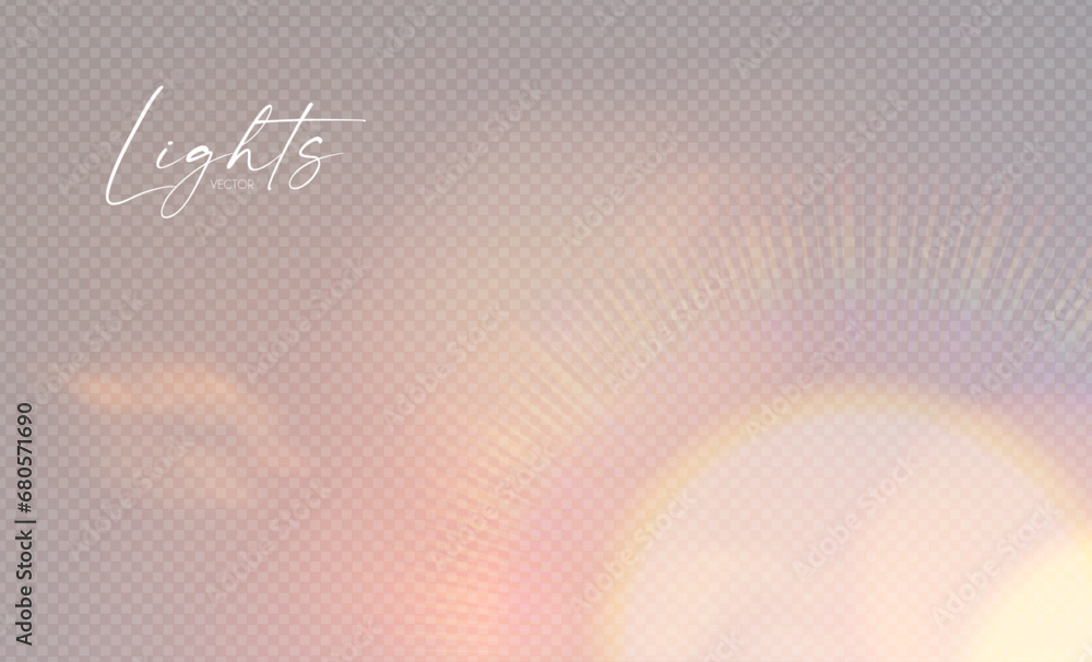 Wall mural soft effect with fog texture and light. transparent vector.
