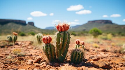 Cactus in valley state country