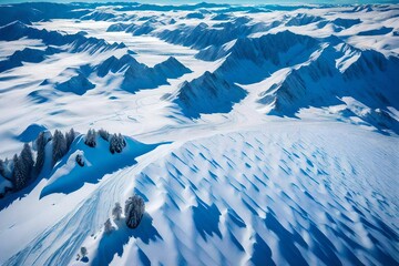 winter mountain landscape