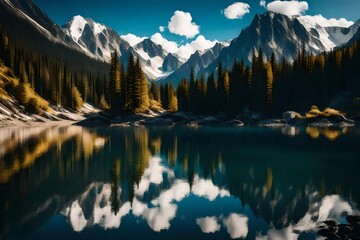 sunrise over the mountains